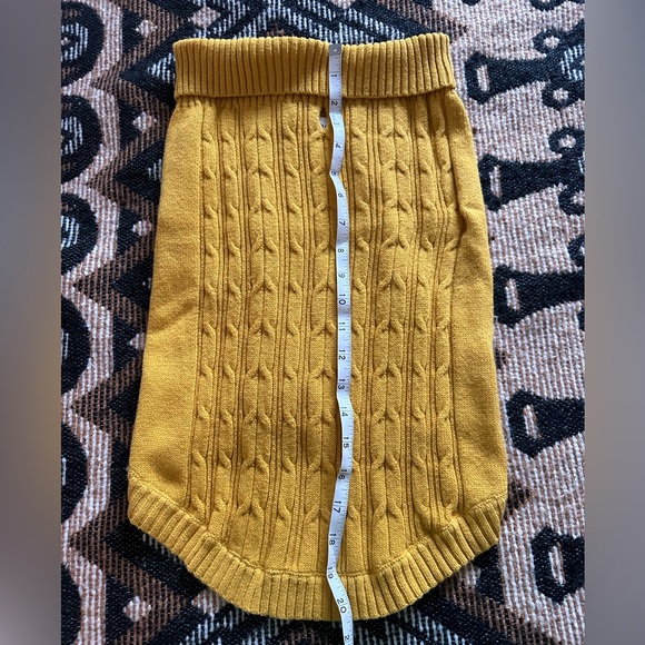 St. John Dog Sweater Mustard size M - Picture 5 of 6